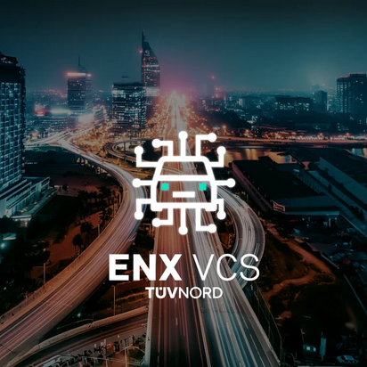 Vraag een offerte aan bij TÜV NORD voor ENX VCS Audit ENX VCS visual voor voertuig cybersecurity certificering van TUV NORD.